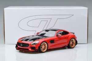 Mercedes AMG GT Prior Design C190 Červený GT Spirit 1:18 ZM104 Pryskyřice – obrázek 6 z 6