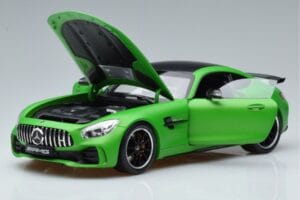 Mercedes AMG GT-R C190 Green Hell Magno Norev 1:18 B66960416 Kov – obrázek 2 z 7