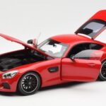 Mercedes AMG GT C190 Červený Norev 1:18 183496 - image 2 of 8