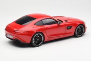 Mercedes AMG GT C190 Červený Norev 1:18 183496 Kov – obrázek 3 z 8