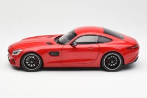 Mercedes AMG GT C190 Červený Norev 1:18 183496 Kov – obrázek 4 z 8