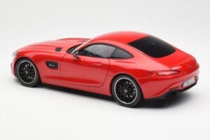 Mercedes AMG GT C190 Červený Norev 1:18 183496 Kov – obrázek 7 z 8