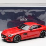 Mercedes AMG GT C190 Červený Norev 1:18 183496 - image 8 of 8