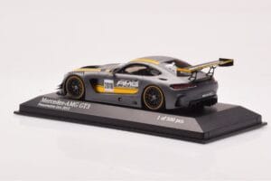 Mercedes AMG GT3 Presentation IAA 2015 Minichamps 1:43 437163096 Kov – obrázek 3 z 4