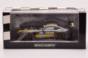 Mercedes AMG GT3 Presentation IAA 2015 Minichamps 1:43 437163096 Kov – obrázek 4 z 4