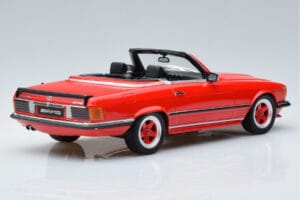 Mercedes AMG SL500 R107 Červený Otto 1:18 OT962 Pryskyřice – obrázek 2 z 6