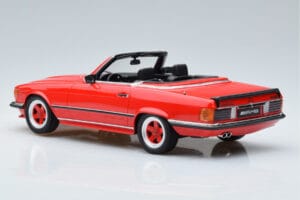 Mercedes AMG SL500 R107 Červený Otto 1:18 OT962 Pryskyřice – obrázek 5 z 6