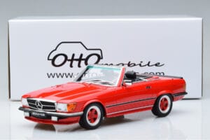 Mercedes AMG SL500 R107 Červený Otto 1:18 OT962 Pryskyřice – obrázek 6 z 6