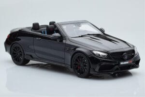 Mercedes Brabus 650 Kabriolet Černý GT Spirit 1:18 GT206 Pryskyřice – obrázek 4 z 6