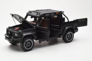 Mercedes Brabus G800 W463 Adventure XLP Night Černý Magno Almost Real 1:18 860525 Kov – obrázek 2 z 8