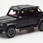 Mercedes Brabus G800 W463 Adventure XLP Night Černý Magno Almost Real 1:18