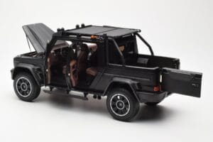 Mercedes Brabus G800 W463 Adventure XLP Night Černý Magno Almost Real 1:18 860525 Kov – obrázek 5 z 8
