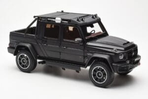 Mercedes Brabus G800 W463 Adventure XLP Night Černý Magno Almost Real 1:18 860525 Kov – obrázek 6 z 8