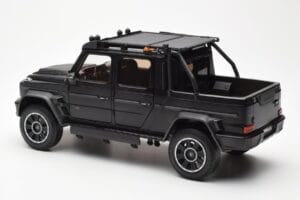 Mercedes Brabus G800 W463 Adventure XLP Night Černý Magno Almost Real 1:18 860525 Kov – obrázek 7 z 8