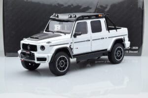 Mercedes Brabus G800 W464 Adventure XLP Polar Bílý Almost Real 1:18 860524 Kov – obrázek 8 z 8