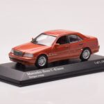 Mercedes C-Class W202 C240 Oranžová Metalíza Minichamps 1:43 - image 2 of 4