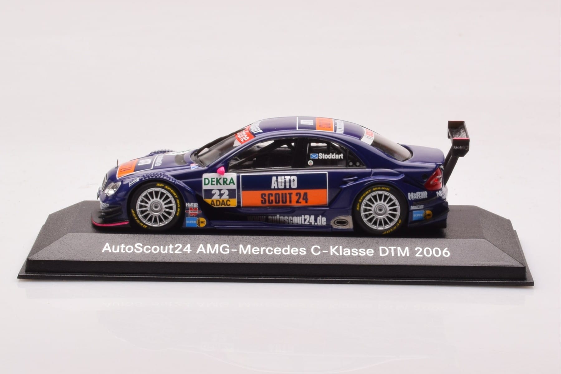 Mercedes C-Class #22 S. Stoddart AutoScout24 DTM 2006 Minichamps 1:43 B66962255 Kov