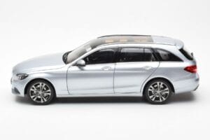 Mercedes C-Class W205 T-Model Stříbrný Asia Exclusive Norev 1:18 183865 Kov – obrázek 4 z 8