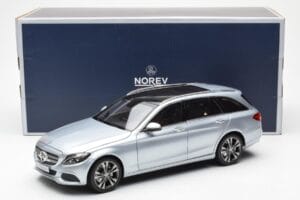 Mercedes C-Class W205 T-Model Stříbrný Asia Exclusive Norev 1:18 183865 Kov – obrázek 8 z 8