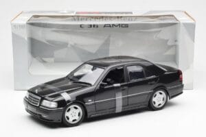 Mercedes C-Class W202 C36 AMG Černý Metalíza UT Models 1:18 26102 Kov – obrázek 6 z 6