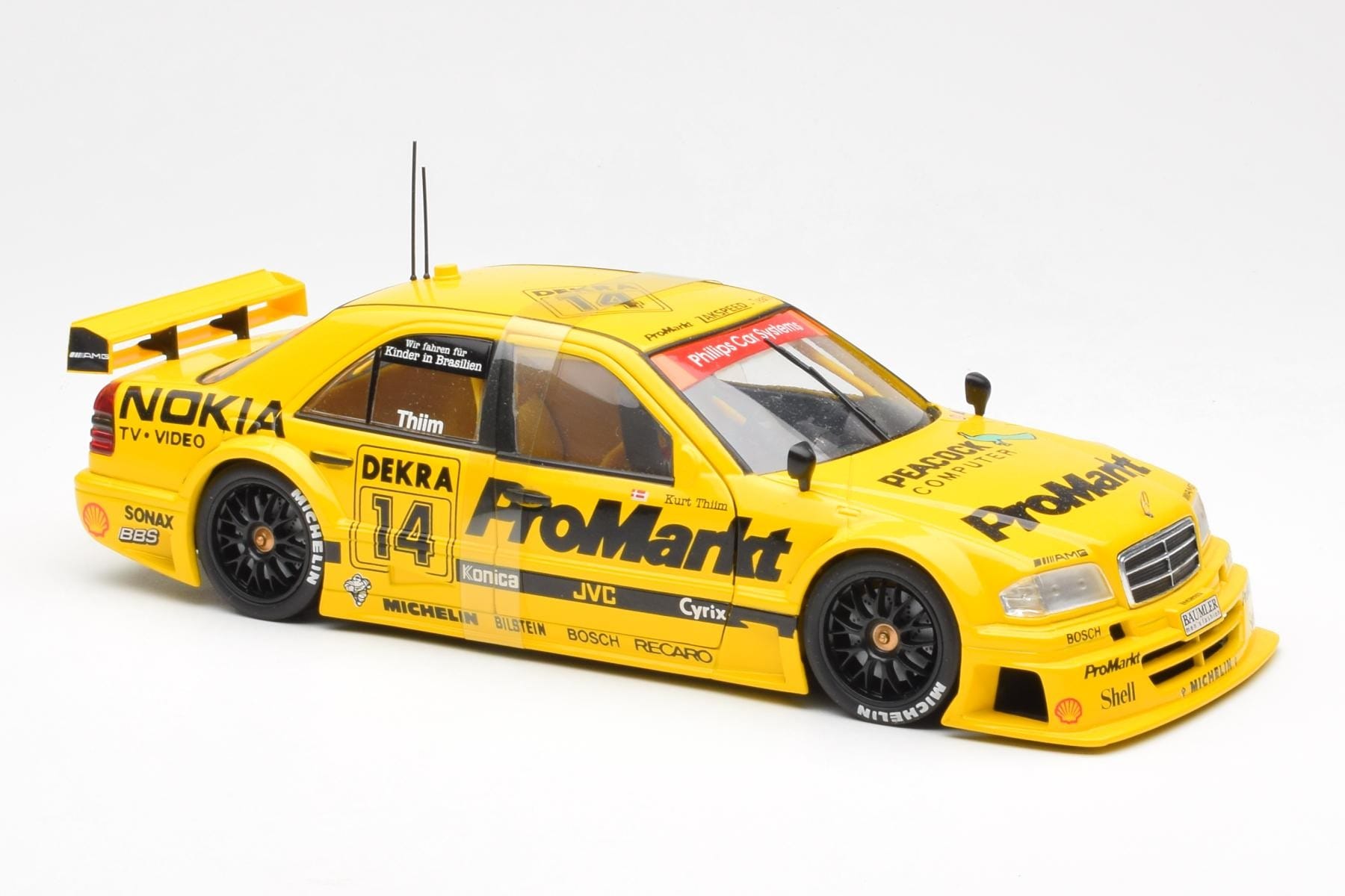 Mercedes C-Class W202 #14 K. Thiim DTM 1994 UT Models 1:18 180943314 Kov – obrázek 4 z 6