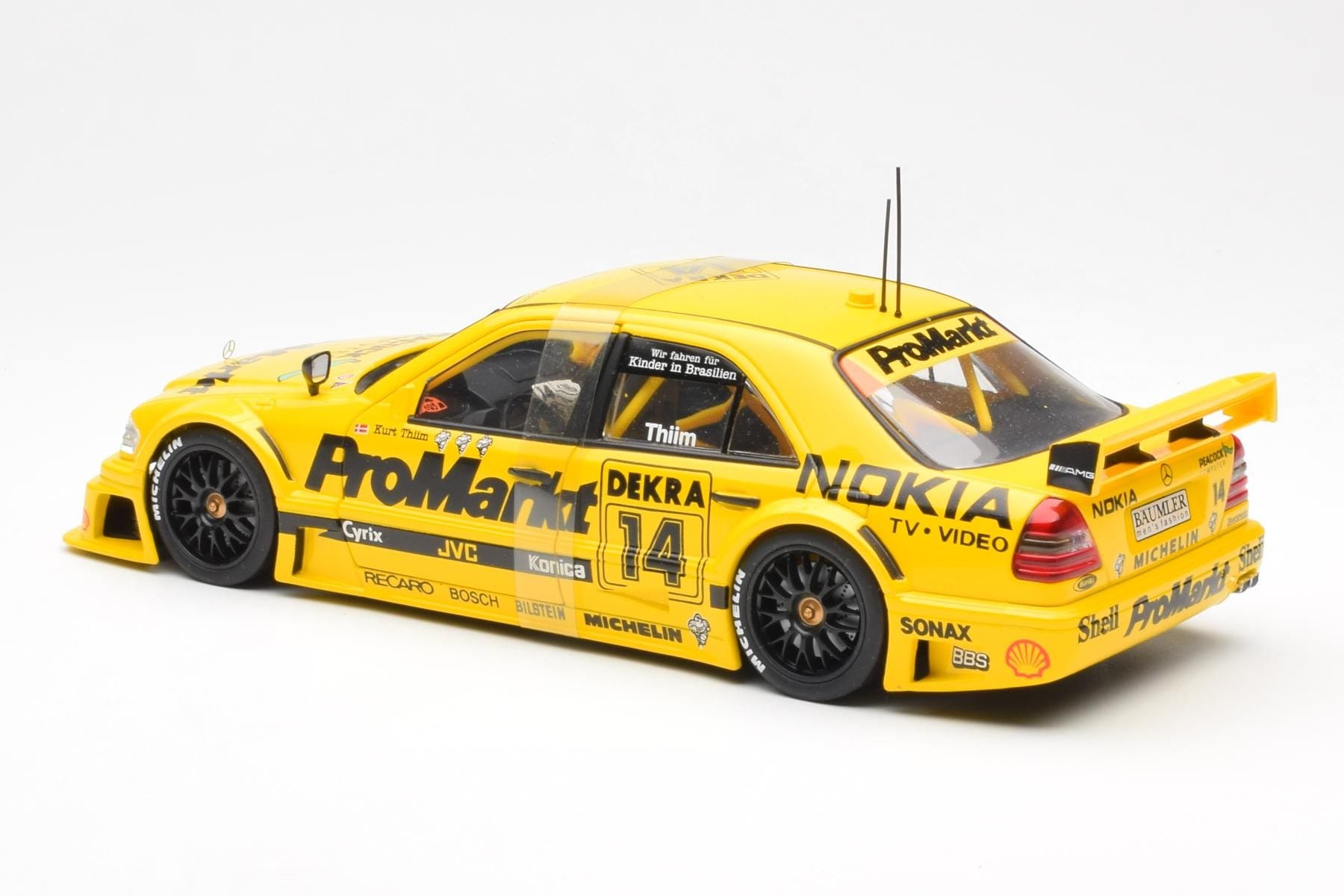 Mercedes C-Class W202 #14 K. Thiim DTM 1994 UT Models 1:18 180943314 Kov – obrázek 5 z 6