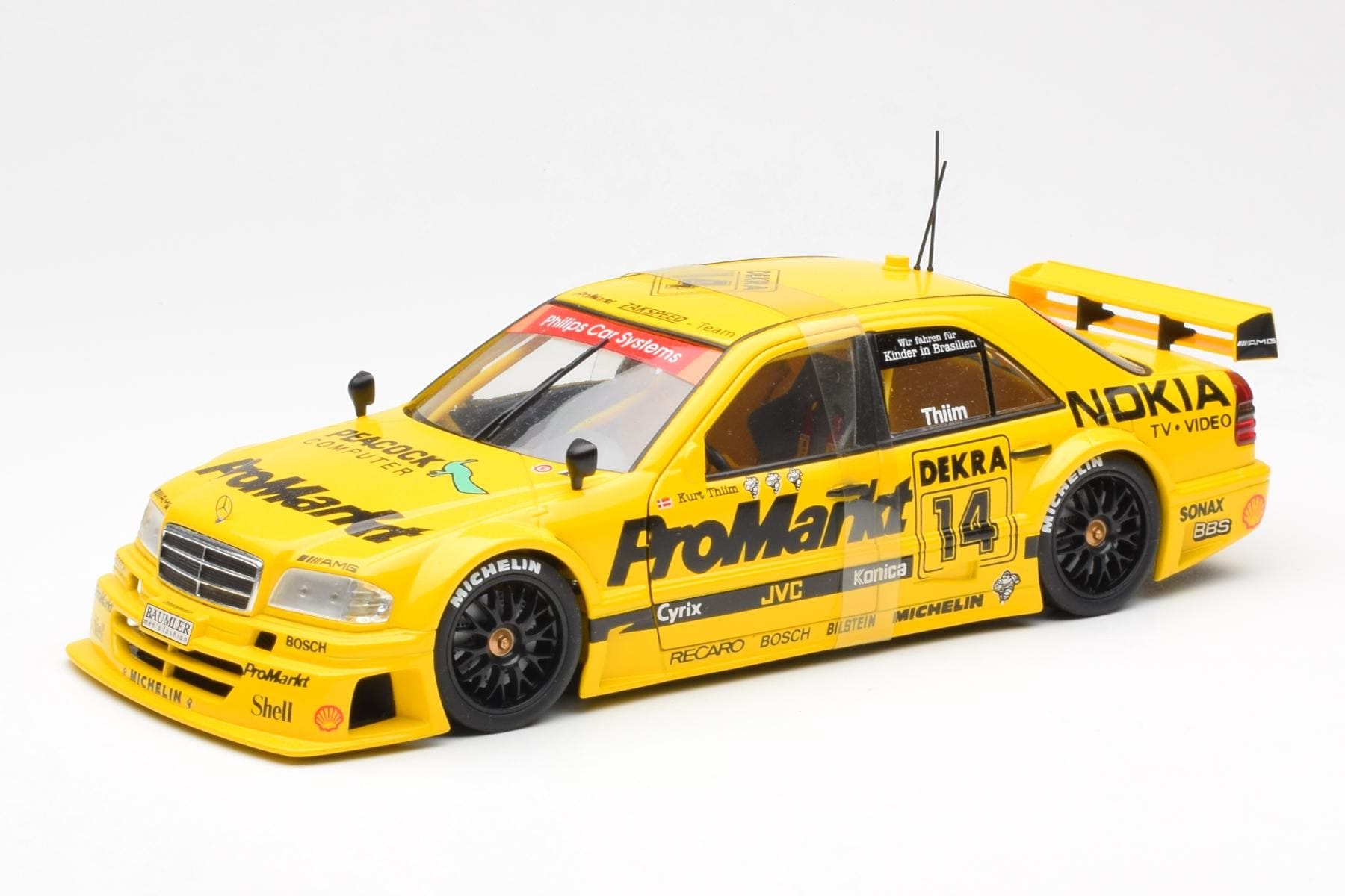 Mercedes C-Class W202 #14 K. Thiim DTM 1994 UT Models 1:18 180943314 Kov