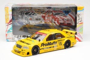 Mercedes C-Class W202 #15 Ommen DTM 1994 UT Models 1:18 180943315 Kov – obrázek 6 z 6