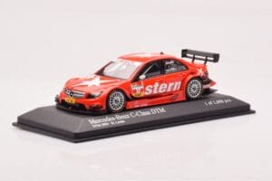 Mercedes C-Class W204 DTM Stern AMG Mercedes #17 M. Lauda DTM 2009 Minichamps 1:43 400093817 Kov – obrázek 2 z 4