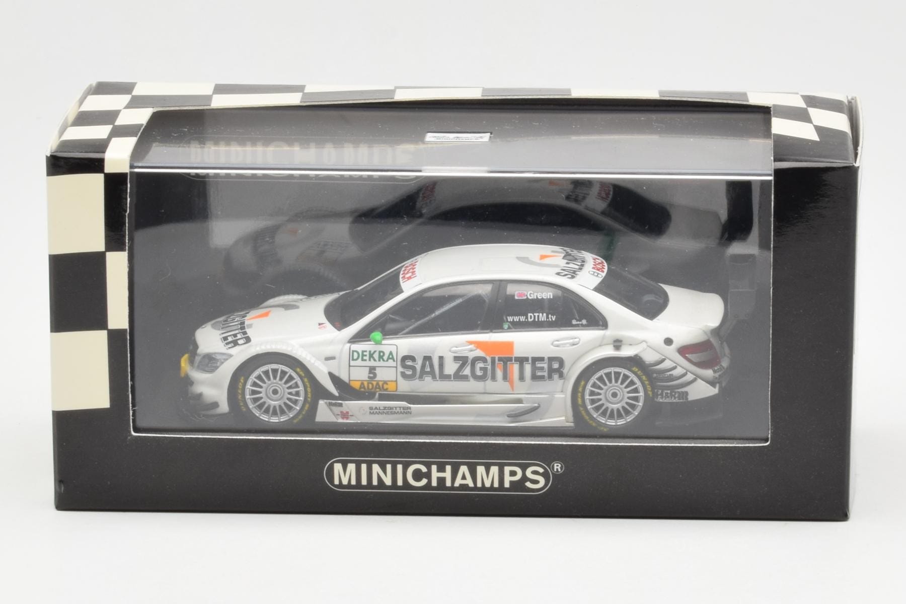 Mercedes C-Class W204 DTM Team AMG Mercedes #5 J. Green DTM 2008 Minichamps 1:43 400083805 Kov – obrázek 4 z 4