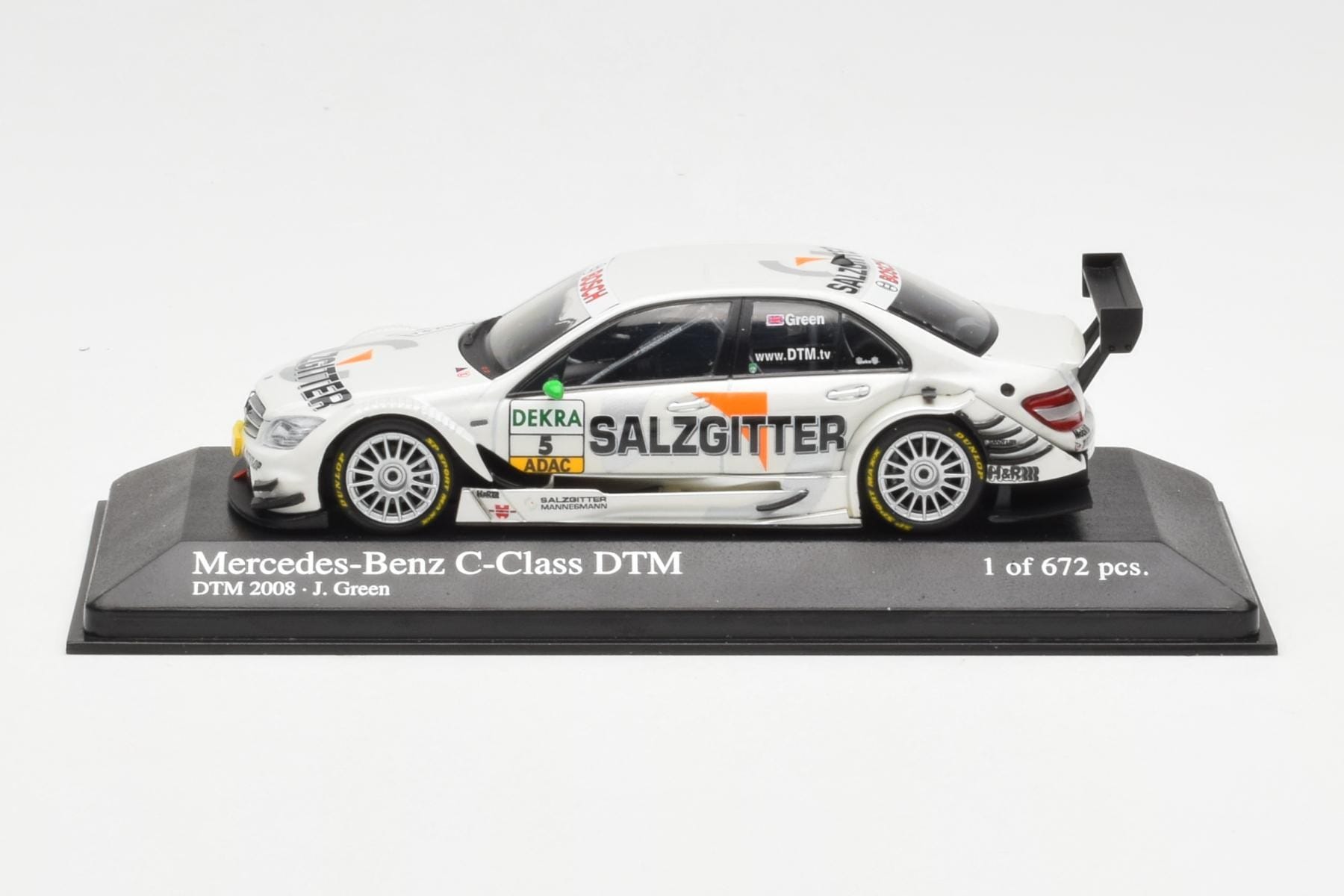 Mercedes C-Class W204 DTM Team AMG Mercedes #5 J. Green DTM 2008 Minichamps 1:43 400083805 Kov