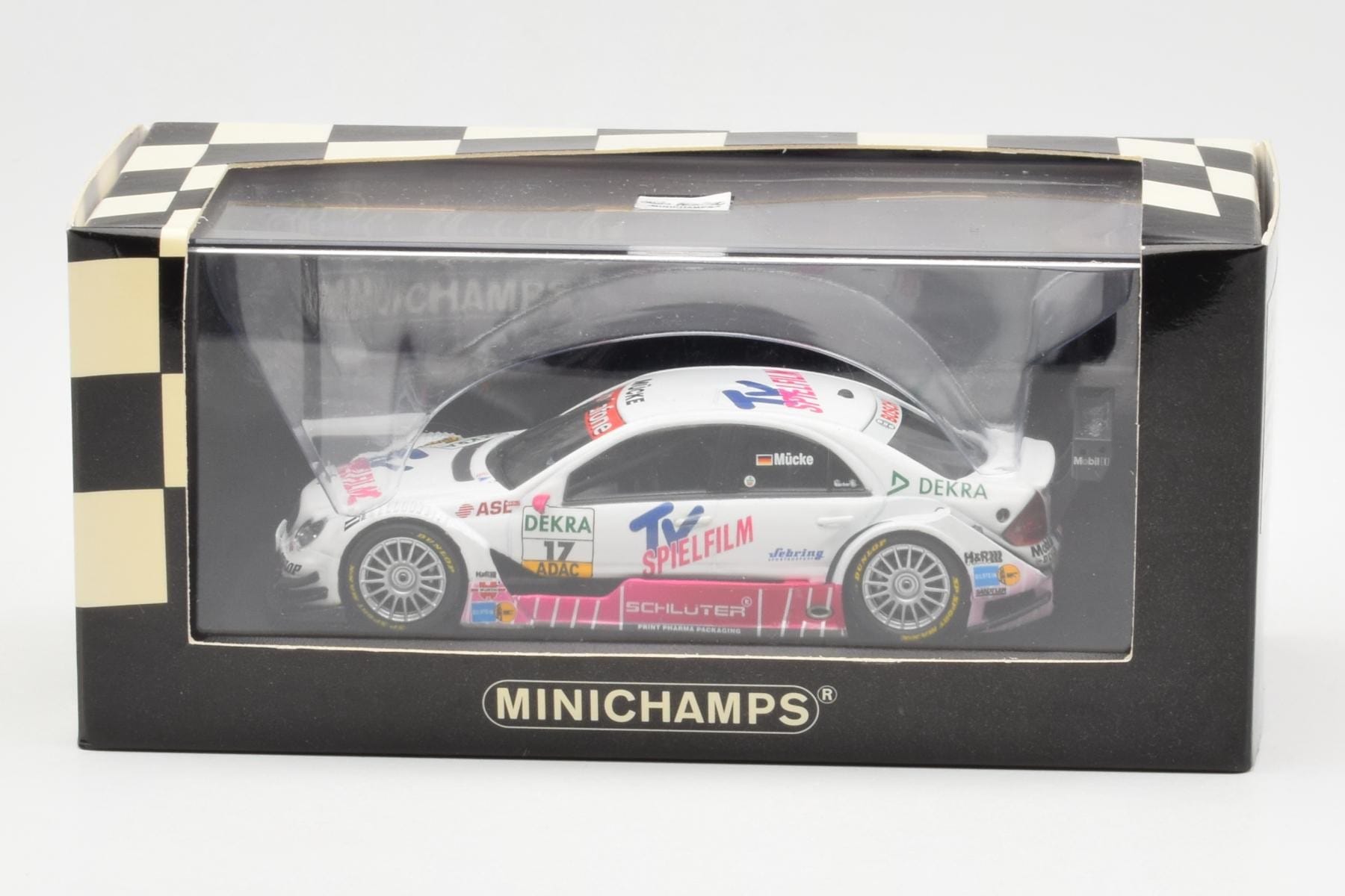 Mercedes C-Class W204 #17 Team Mucke S. Mucke DTM 2006 Minichamps 1:43 400063517 Kov – obrázek 4 z 4
