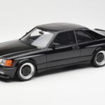 Mercedes 560 SEC C126 AMG Widebody Černý Otto 1:18 OT187