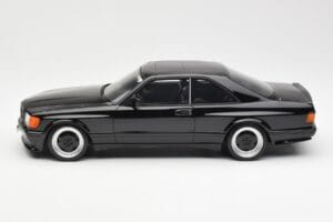 Mercedes 560 SEC C126 AMG Widebody Černý Otto 1:18 OT187 Pryskyřice – obrázek 3 z 6