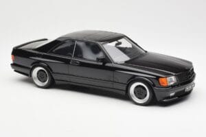 Mercedes 560 SEC C126 AMG Widebody Černý Otto 1:18 OT187 Pryskyřice – obrázek 4 z 6