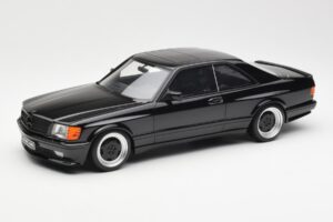 Mercedes 560 SEC C126 AMG Widebody Černý Otto 1:18 OT187