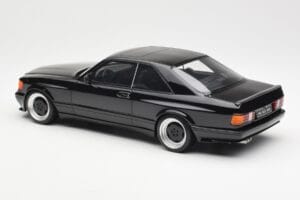 Mercedes 560 SEC C126 AMG Widebody Černý Otto 1:18 OT187 Pryskyřice – obrázek 5 z 6