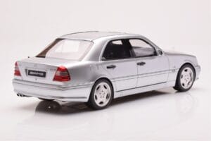 Mercedes C36 AMG W202 Stříbrný Otto 1:18 OT443 Pryskyřice – obrázek 2 z 6