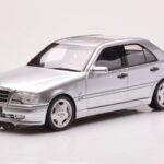 Mercedes C36 AMG W202 Stříbrný Otto 1:18