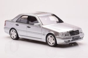 Mercedes C36 AMG W202 Stříbrný Otto 1:18 OT443 Pryskyřice – obrázek 4 z 6