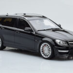 Mercedes C63 AMG S204 T-Model Černý GT Spirit 1:18 - image 4 of 6