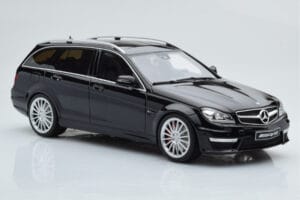 Mercedes C63 AMG S204 T-Model Černý GT Spirit 1:18 GT760 Pryskyřice – obrázek 4 z 6