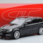 Mercedes C63 AMG S204 T-Model Černý GT Spirit 1:18 - image 6 of 6