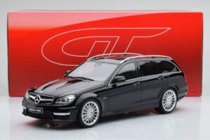 Mercedes C63 AMG S204 T-Model Černý GT Spirit 1:18 GT760 Pryskyřice – obrázek 6 z 6