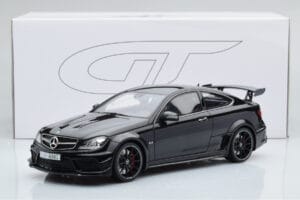 Mercedes C63 AMG W204 Black Series Černý GT Spirit 1:18 ZM019 Pryskyřice – obrázek 7 z 7