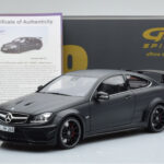 Mercedes C63 AMG W204 Black Series Matný Černý GT Spirit 1:18 - image 6 of 6