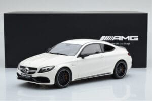 Mercedes C63S AMG C205 Coupe Bílý GT Spirit 1:18 B66965707 Pryskyřice – obrázek 6 z 6