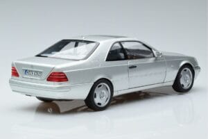Mercedes CL600 C140 Stříbrný Metalíza Norev 1:18 183446 Kov – obrázek 3 z 7