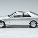 Mercedes CL600 C140 Stříbrný Metalíza Norev 1:18 183446 Kov - image 4 of 7