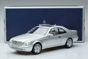 Mercedes CL600 C140 Stříbrný Metalíza Norev 1:18 183446 Kov – obrázek 7 z 7